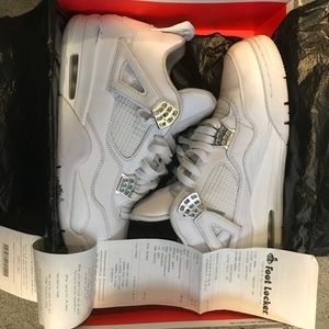 Jordan 4s Pure Money